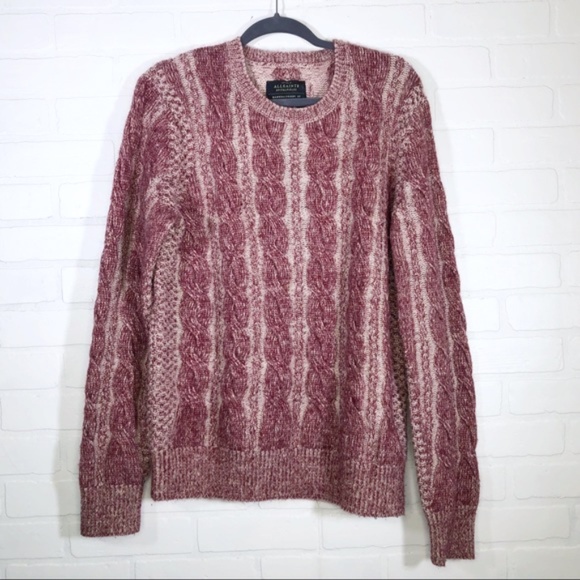 All Saints Other - All Saints Elm Crew Sweater Cable Pullover